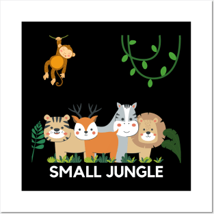 Small Jungle Posters and Art